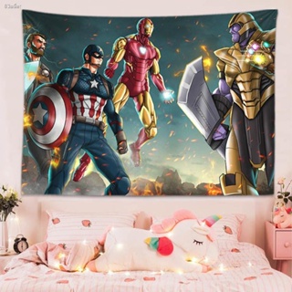 Marvel Avengers Alliance Iron Man แขวนผ้าพื้นหลังผ้าอะนิเมะอุปกรณ์ต่อพ่วงตกแต่งหอพักพื้นหลังผ้าผนังผ้า
