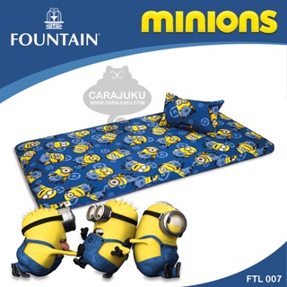 FOUNTAIN Picnic ที่นอนปิคนิค 3.5 ฟุต/5 ฟุต มินเนียน Minions FTL007 #ฟาวเท่น เตียง ที่นอน ปิคนิค ปิกนิก Minion