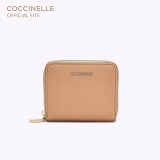 COCCINELLE METALLIC SOFT WALLET 11A201 กระเป๋าสตางค์ผู้หญิง