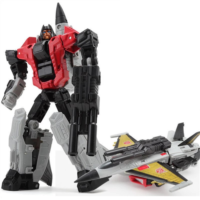 Haizhixing 6 IN 1 NEW Transformation Toys Anime Devastator Action Figure KO G1 Robot Aircraft Engineering Vehicle Model Boy Kids