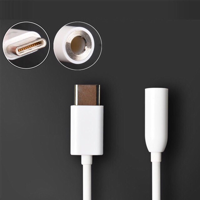 ต่อหูฟัง-type-c-male-to-3-5-aux-audio-female-jack-earphone-cable-type-c-to-3-5mm-adapter