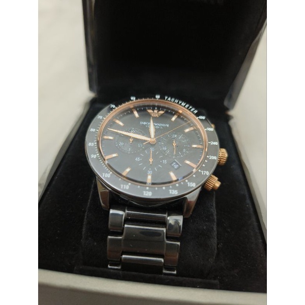 นาฬิกา Emporio Armani Tachymeter | Shopee Thailand