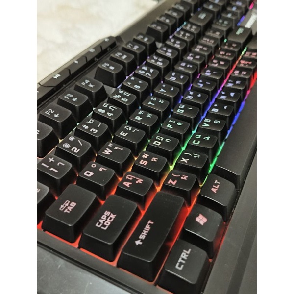 Keyboard Gaming GADONX GK-8740 ของใหม่ ไม่มีกล่องแพ็คเกจ คีย์บอร์ดเกม ...