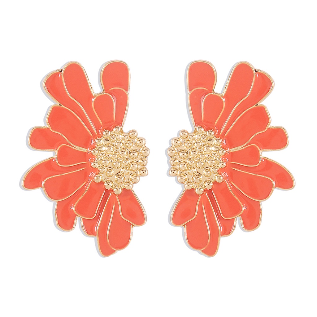 b-398-1-pair-stud-earrings-golden-stamens-elegant-temperament-vintage-dainty-nonallergic-oil-dripping-flower-women-earrings-fashion-jewelry