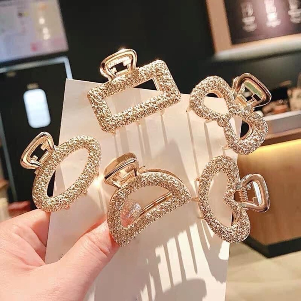 b-398-claw-clip-multi-styles-elegant-temperament-simple-hair-decoration-alloy-bowknot-rectangle-heart-moon-ellipse-women-head-back-hair-clip-for-dating