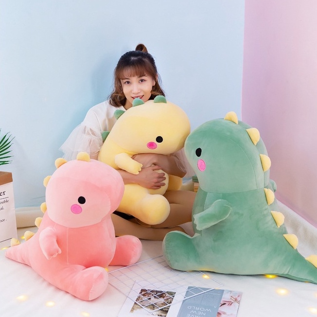 Dinosaur Soft Plush Toy Dinosaur Pillow mini patung dinosaur dinosaur