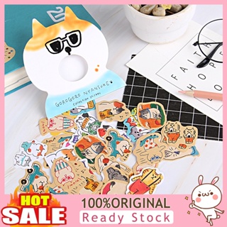 [B_398] 30Pcs Adorable Attractive Creative Cats Elements Suitcase Stickers for Hand Account