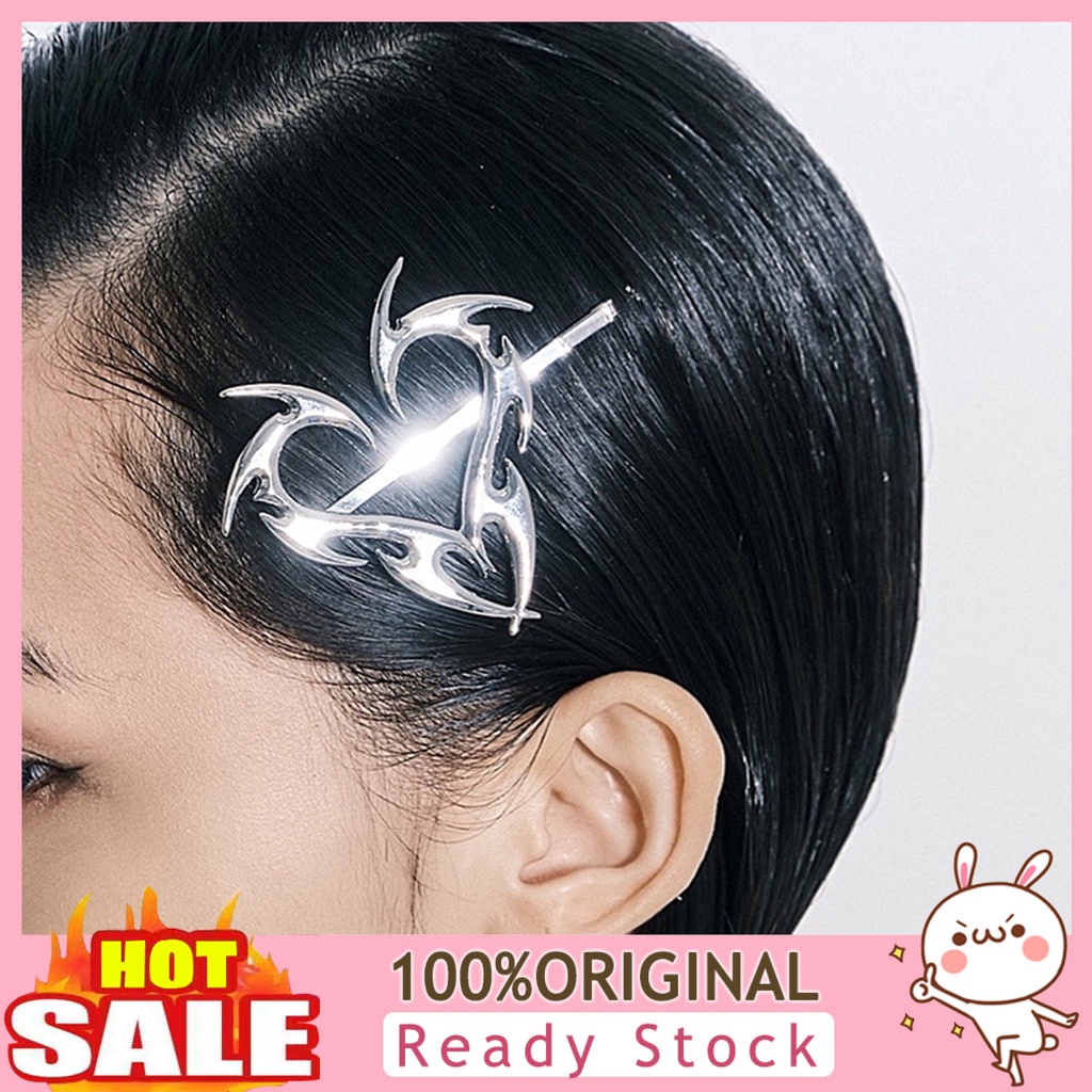 b-398-hair-pin-hip-hop-cool-delicate-well-designed-accessories-silver-color-love-heart-dart-side-hair-clip-for-daily-life