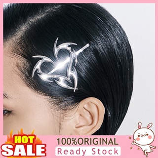 [B_398] Hair Pin Hip Hop Cool Delicate Well-designed Accessories Silver Color Love Heart Dart Side Hair Clip for Daily Life
