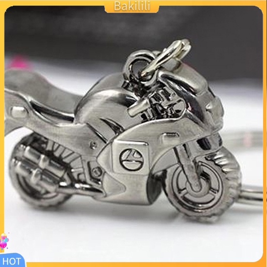 bakilili-พวงกุญแจโลหะสำหรับรถจักรยานยนต์