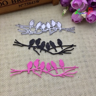 【AG】Six Birds Metal Cutting Die DIY Craft Scrapbook Emboss Card Stencil Mold