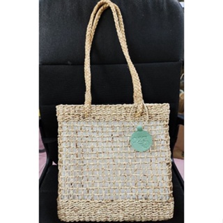 Starbucks กระเป๋า ครบรอบ 25 Anniversary Water Hyacinth Tote Bag