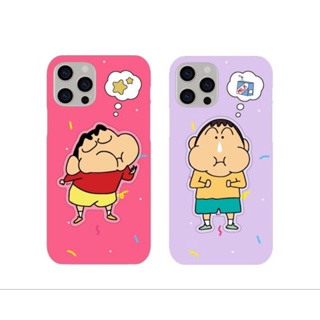 ★★พร้อมส่ง/ของแท้★★ for i12pm/ i13pm Crayon Shinchan Yum Yum Series Big Acrylic Tok Hard Case