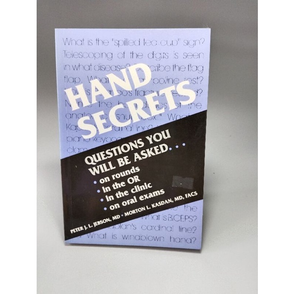 หนังสือ Hand Secrets | Shopee Thailand