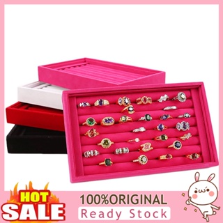 [B_398] Ring Earrings Organizer Ear Studs Display Stand Rack Tray Plate Box Case