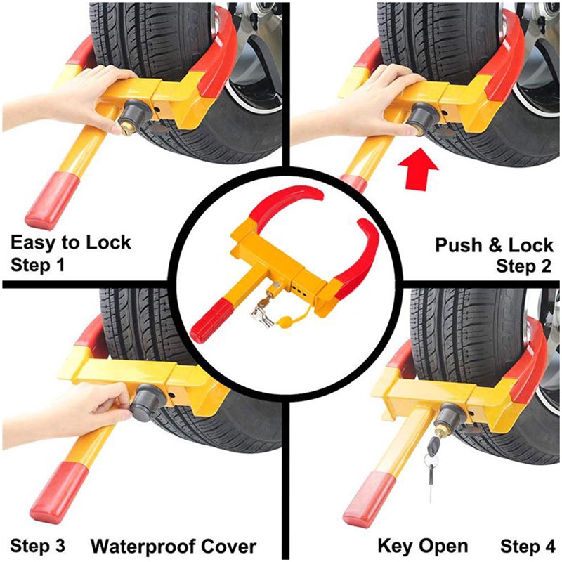 ตัวล็อคล้อกันขโมย-ที่หนีบยางรถยนต์-ตัวล็อคล้อรถ-ตัวล็อคยางรถ-ที่หนีบทำจาก-tire-accessories-t3