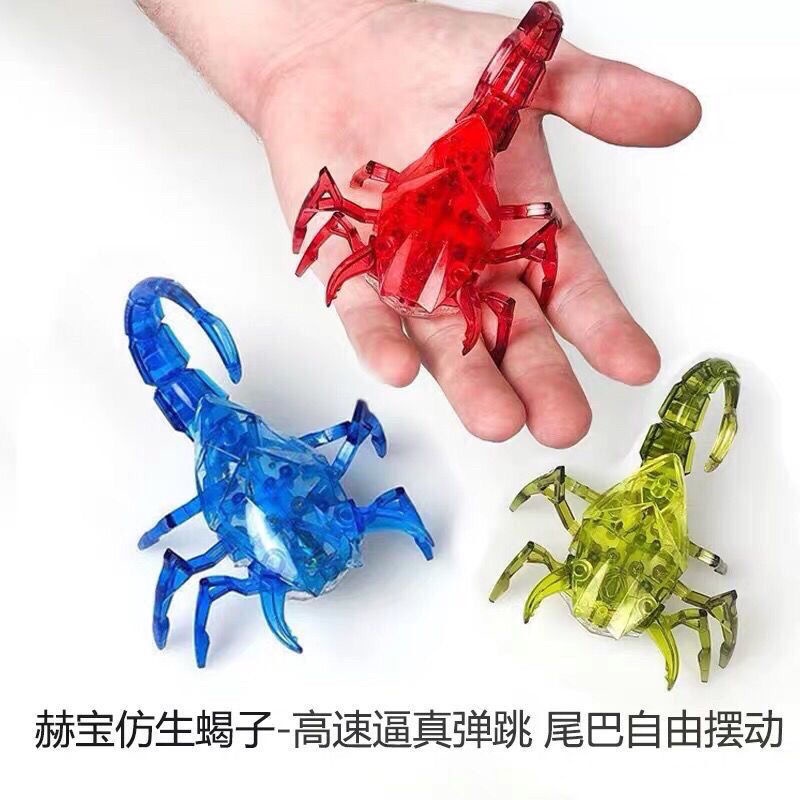 คนดังทางอินเทอร์เน็ต-hebao-hexbug-หุ่นยนต์อัจฉริยะจำลองแมงป่องแมลงไฟฟ้าคนดังทางอินเทอร์เน็ตของเล่นกลเด็กชายและเด็กผู้