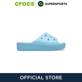 CROCS Classic Platform รองเท้าแตะแบบสวมผู้หญิง