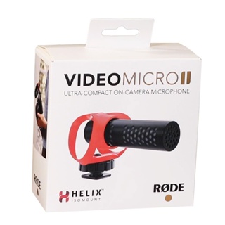 Rode VideoMicro II Ultra-compact On-camera Microphone for Cameras &amp; Smartphones