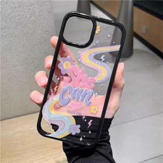 เคสอะคริลิคใส แบบแข็ง กันกระแทก สําหรับ iphone 14 Pro Max 11 13 12 7 Plus 8 X XS Max