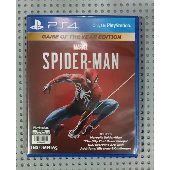 แผ่นเกม PS4 (มือ2) : MARVEL SPIDER-MAN (ปกกล่องมีรอยขนแมว) | Shopee