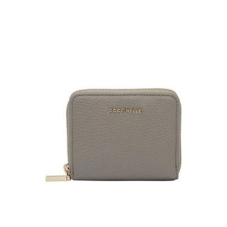 Coccinelle รุ่น Metallic Soft 11A201 กระเป๋าสตางค์ผู้หญิง สี STONE ขนาด 11.5x9.5x0 cm