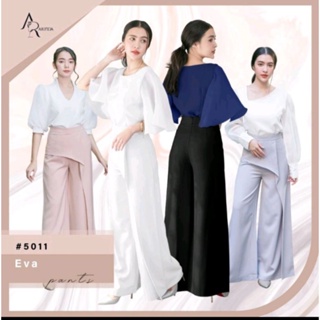 💥Sale 60% งานป้าย Arinda ♥︎ 𝗘𝘃𝗮 𝗣𝗮𝗻𝘁𝘀 ♥︎#ARINDA5011(M ชมพู ,ดำ) (L  เทา , ดำ) (Xl เทา , ดำ)