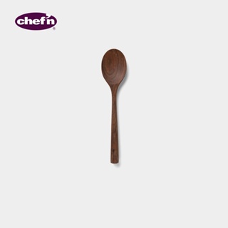 Chefn Cooking Utensils Wide Wood Spoon/Narrow Wood Spoon - Walnut Osh Wood ทัพพีช้อนไม้