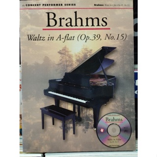 CPS : BRAHMS - WALTZ IN A-FLAT (OP.39, NO.15) W/CD (MSL)9780825617386