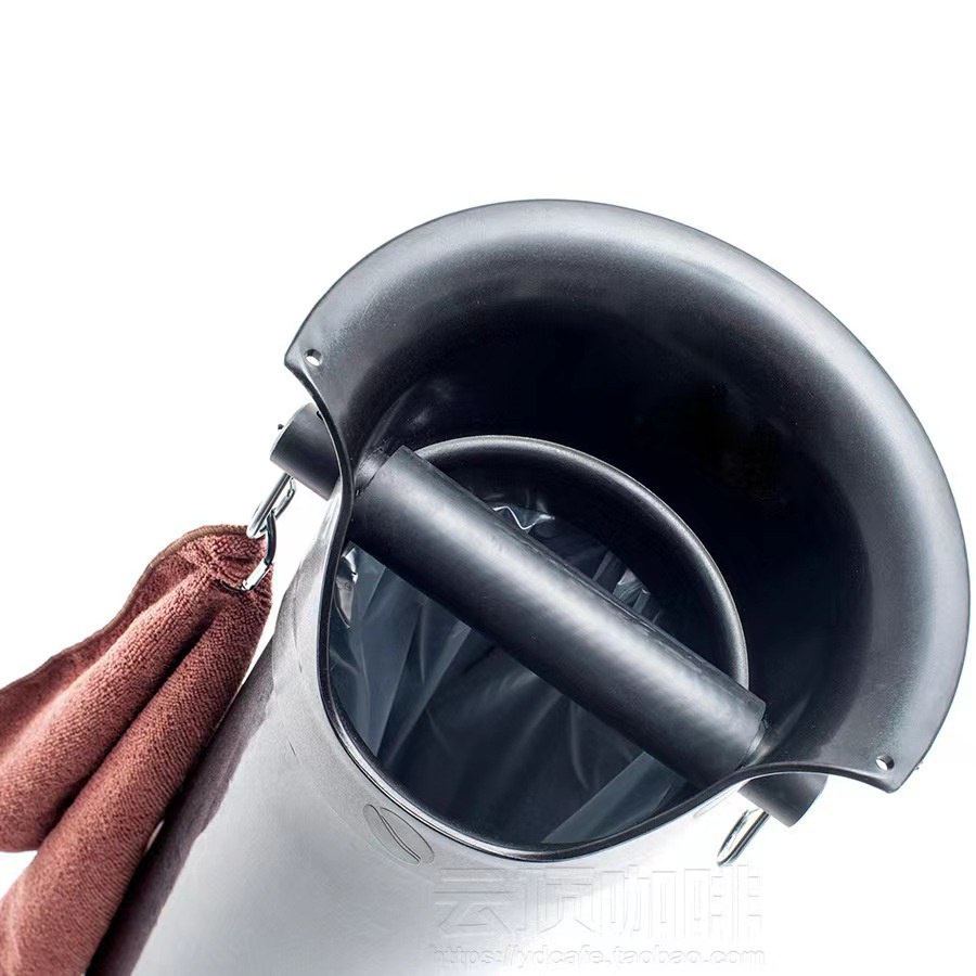 long-knock-bucket-ถังกากกาแฟสูงจากพื้นจรดเพดาน-ถังกากกาแฟ-ขนาดใหญ่พิเศษ-white-black-23-23-85cm-ag666