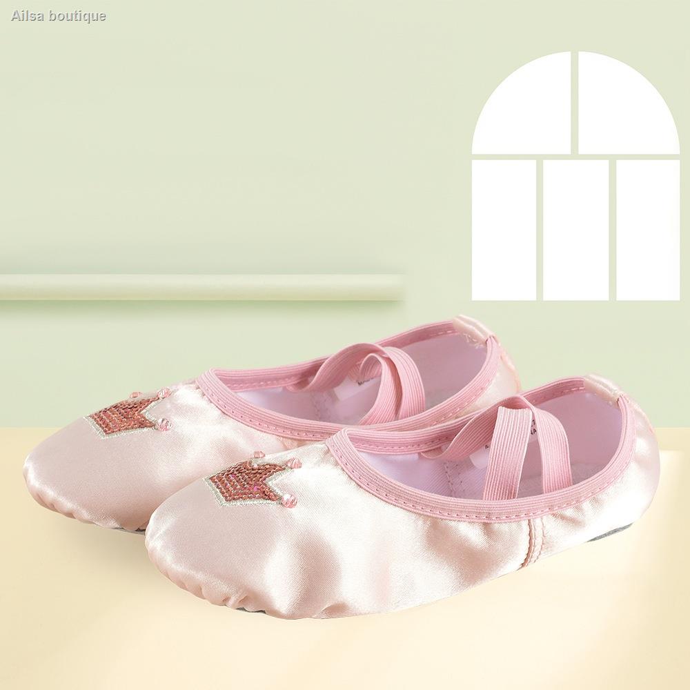 Children's Dance Shoes Girls Practice SoftSoled Cat Claw Little Ballet