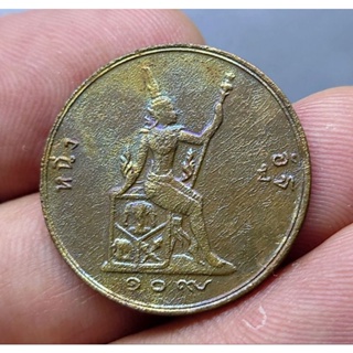 เหรียญ 1 อัฐ (หนึ่งอัฐ) รศ.109 แท้ 💯% เนื้อทองแดง เงินโบราณ สมัย ร.5 พระบรมรูป-พระสยามเทวาธิราช รัชกาลที่5 #เหรียญโบราณ