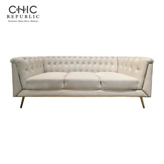 Chic Republic CLASSICA PLUS/3,โซฟา 3 ที่นั่ง - สี ครีม