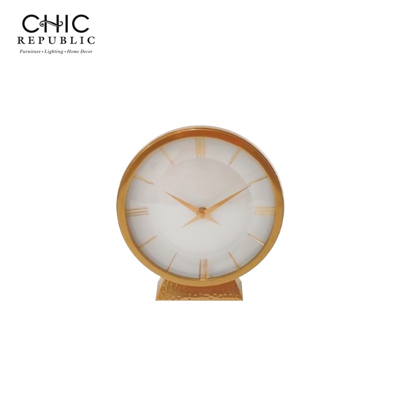 chic-republic-jayce-นาฬิกาตั้งโต๊ะ-สี-ทองเหลือง