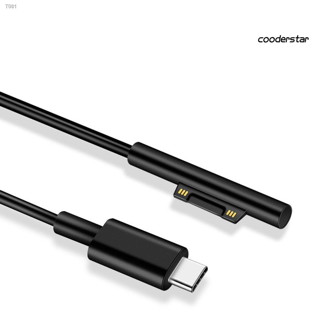 cooderstar-charging-cord-3a-type-c-1-1-5-1-8m-laptop-charging-cord-for-surface-pro-3-4-5-6