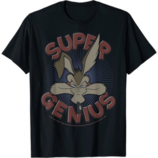 เสื้อยืด Looney Tunes Wile E. Coyote Super Genius