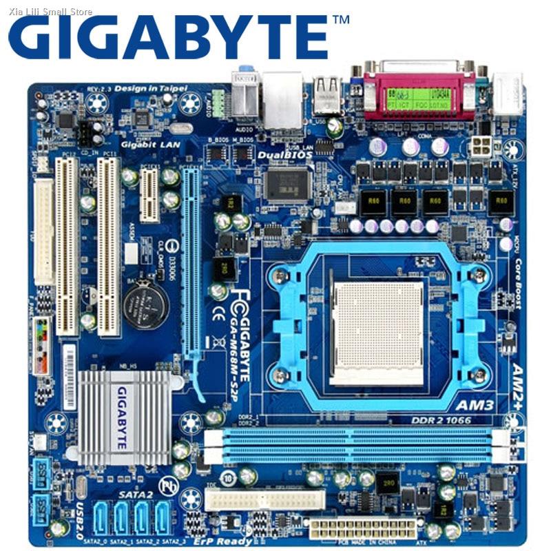 GIGABYTE GAM68MS2P Desktop Motherboard 630A Socket AM2/AM2+ AM3 For