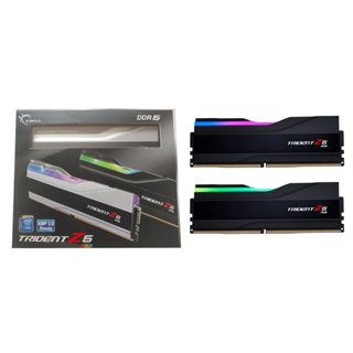 G.Skill Trident Z5 RGB DDR5 DRAM 64GB (2x32) 5600MT/s CL36 Memory (Black) for Intel