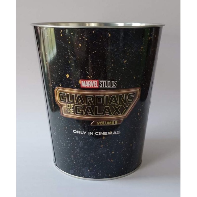 Marvel GUARDIANS OF THE GALAXY VOL.3 Embossed Tin Popcorn Bucket Tub SF