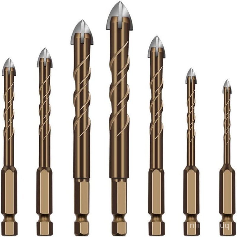Masonry Concrete Drill Bits For Glass Ceramic Tile Brick Plastic Wood