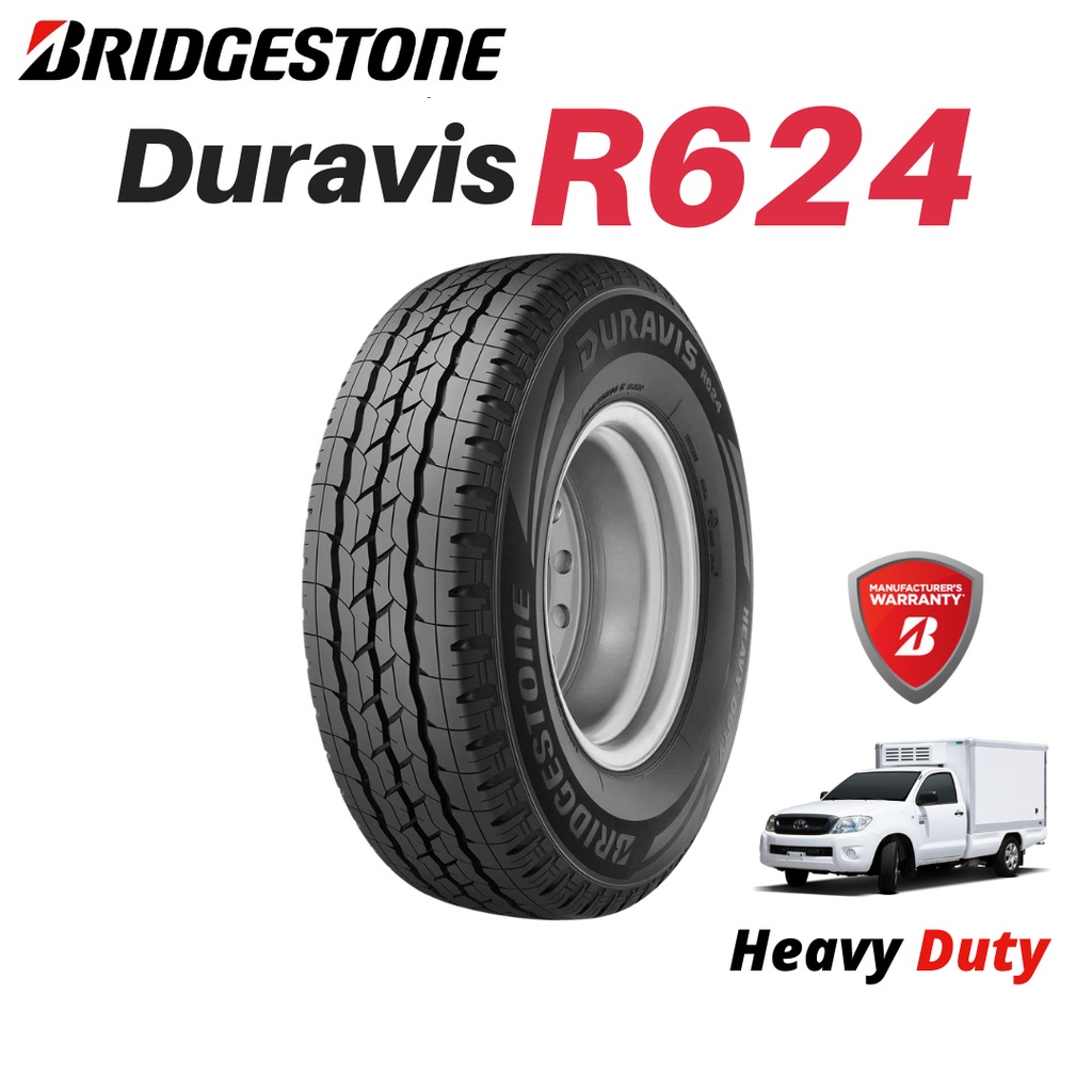 ส่งฟรี-bridgestone-ยางรถยนต์-215-75r14-225-75-r14-225-75-r15-รุ่นr624-ยางรถกระบะขอบ15-ยางปิคอัพ