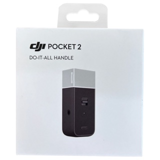 DJI Pocket 2 Do-It-All Handle (CP.OS.00000122.01)- Wireless Control, Accessory Extension
