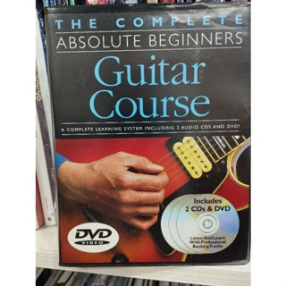 THE COMPLETE ABSOLUTE BEGINNERS GUITAR COURSE 2CDS & DVD9780711995949