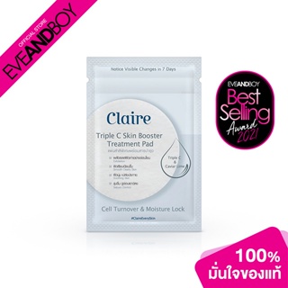 CLAIRE  - Triple C Skin Booster Treatment Pad (1 Sachet)