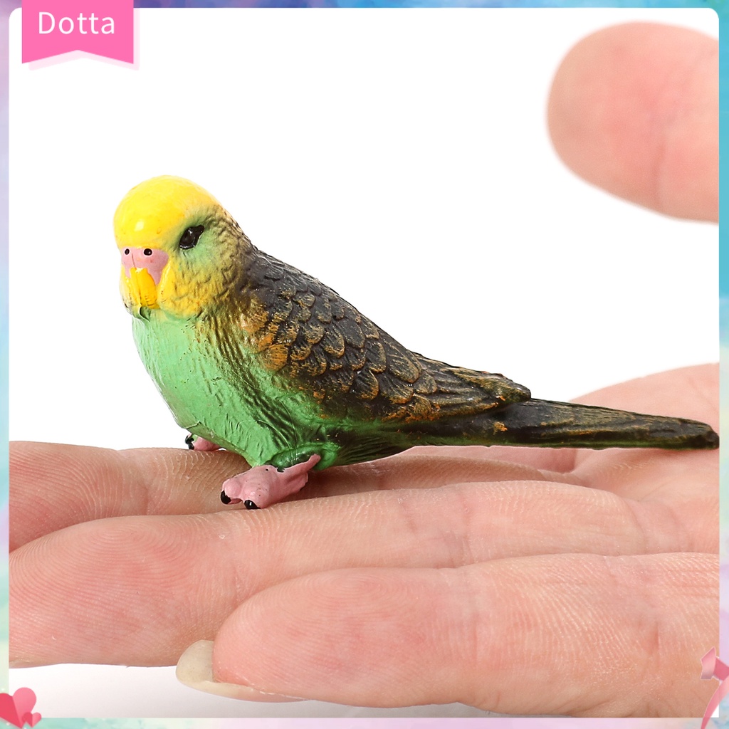 dottam-โมเดลนกแก้วน่ารัก-ขนาดเล็ก-สําหรับตกแต่งสวน