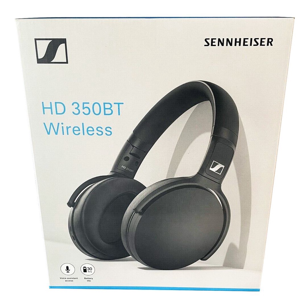 Sennheiser HD 350BT Wireless Bluetooth Around-Ear Headphones 