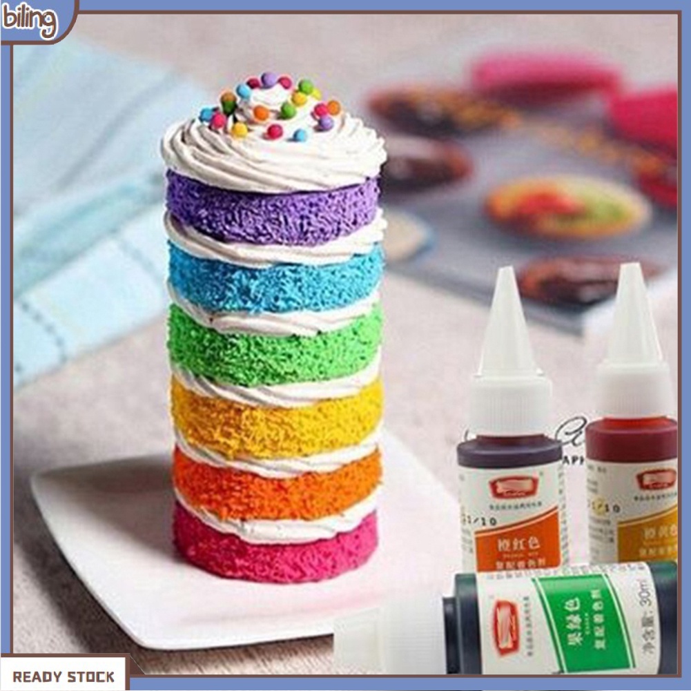biling-30ml-fondant-macaron-food-coloring-baking-edible-pigment-cake-paste-decoration