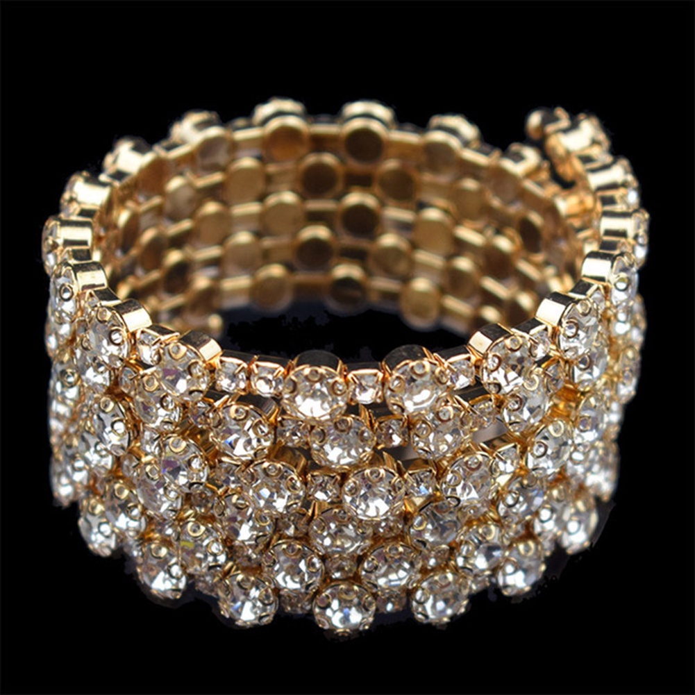 b-398-luxury-women-cubic-zirconia-multi-rows-bracelet-party-jewelry-gift