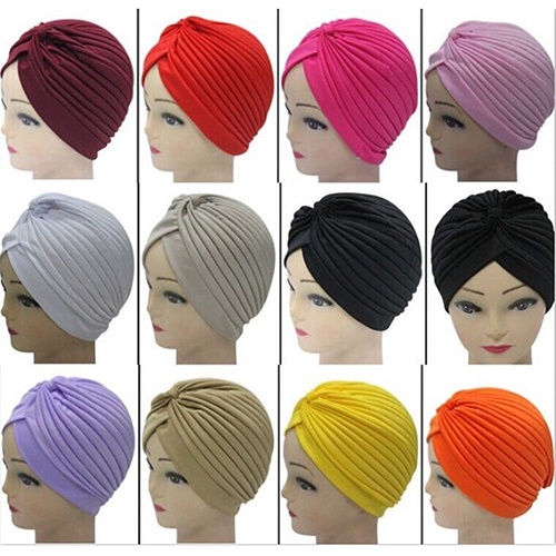 b-398-turban-hat-sun-protection-breathable-dome-indian-hat-women-hat-for-outdoor