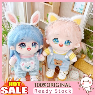 【CH】Bear Overalls Fine Workmanship Decorative Exquisite Doll Lace Bunny Headband for Household